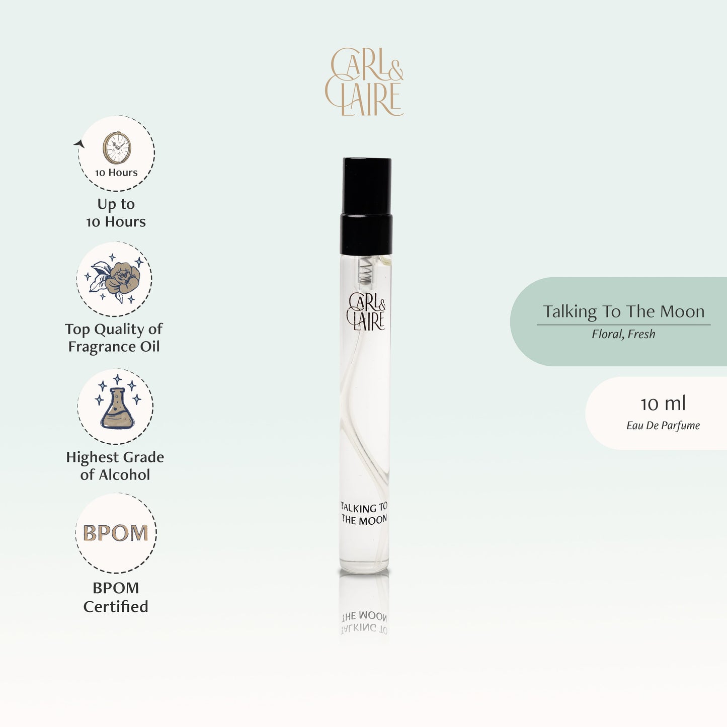 Carl & Claire Talking to the Moon EDP 10ml
